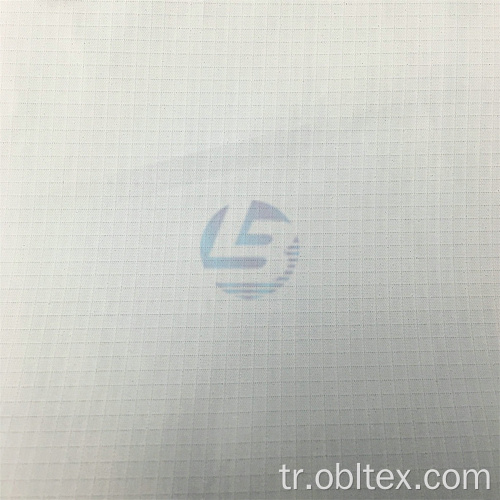 OBLMW001 PU White ile%100 Polyester Ripstop